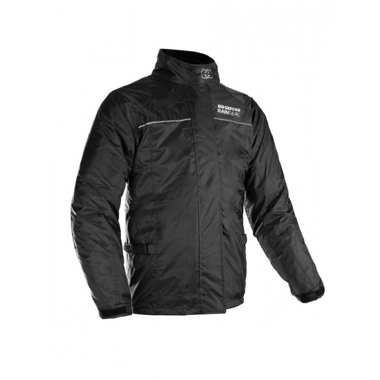 Oxford Rainseal Over Jacket Black Yellow at JTS Biker clothing 